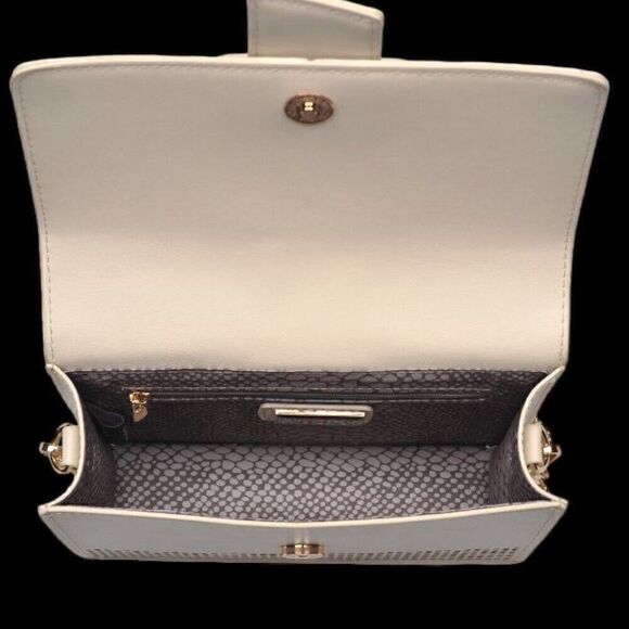 Urban Expressions Daniela Crossbody Bag Purse Adjustable Snakeskin - Picture 5 of 6